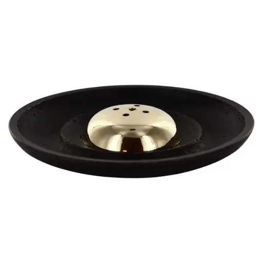 [3700344907177] BRULE ENCENS POUR BATONNETS - METAL NOIR