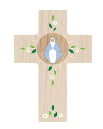 [3701582709257] CROIX DECORATIVE, MARIE , 14CM