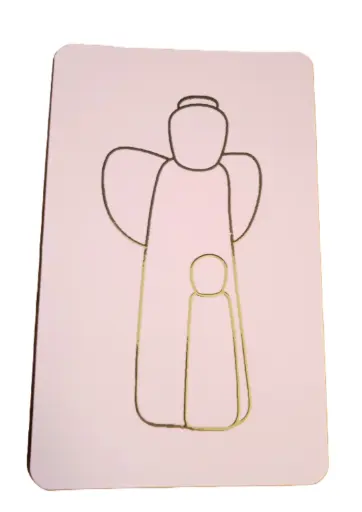 [3760130788182] CARTE SIMPLE ANGE GARDIEN