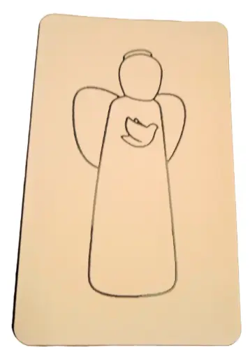 [3760130788274] CARTE SIMPLE EMANY ANGE PAIX