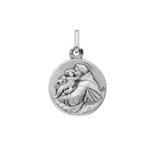 [A4076X0000] MÉDAILLE DE SAINT ANTOINE 16MM -ARGENT 925
