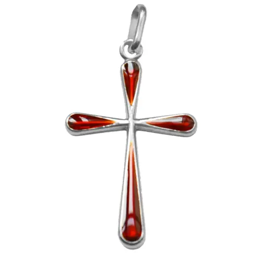 [OF21P10648000] CROIX ROUGE 26MM POLIE