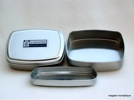 [1000000001235] BOITE À SAVON EN ALUMINIUM