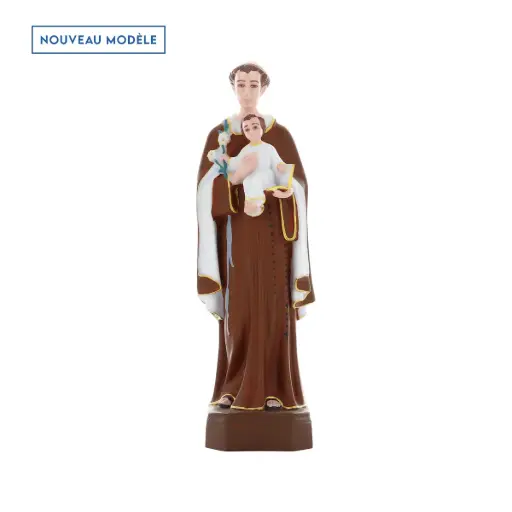 [1000000002232] STATUE SAINT ANTOINE 20 CM.
