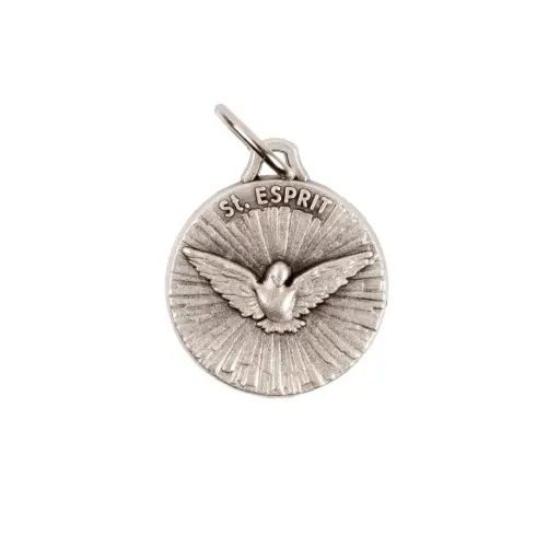 [1000000002263] MÉDAILLE COLOMBE DU SAINT ESPRIT Ø 1,5 CM