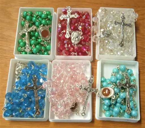 [1000000002621] CHAPELET JÉRUSALEM DE COULEURS