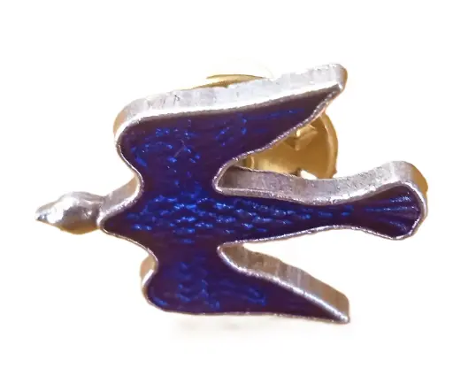 [1000000003017] PIN'S COLOMBE BLEU